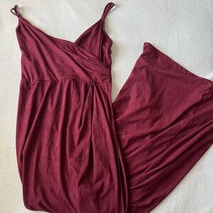 Lucy in the Sky Deep Red Dress